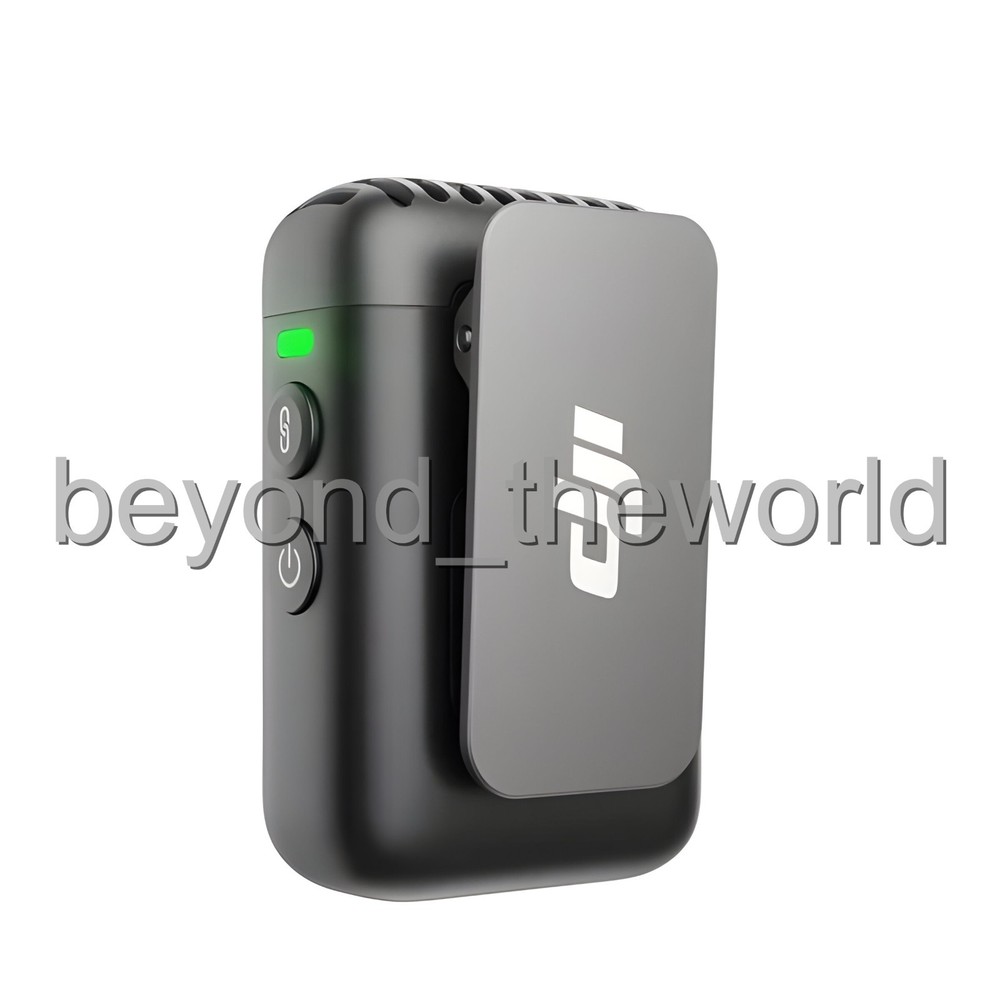 DJI Mic 2 Transmitter Wireless Microphone YouTube, V-log Shadow Black ⭐Tracking⭐