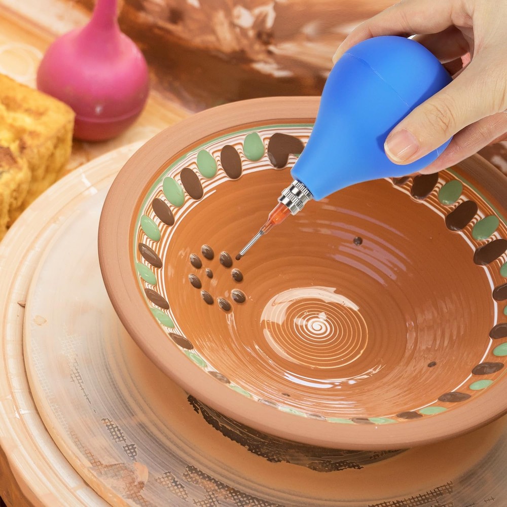 150 PCS Pottery Tools Supplies Ceramic Precision Applicator, Multicolor