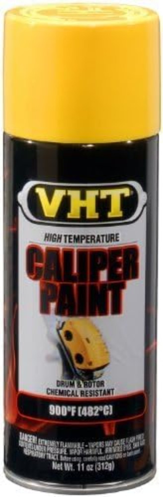 Ceramic Yellow Spray High Temp Coating Engine Caliper Brake Rotor Spring Paint