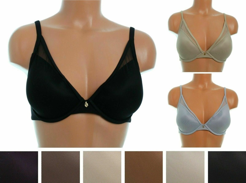 Third Love Bra Classic Contour Plunge, Underwire Removable Padding, Back Closure