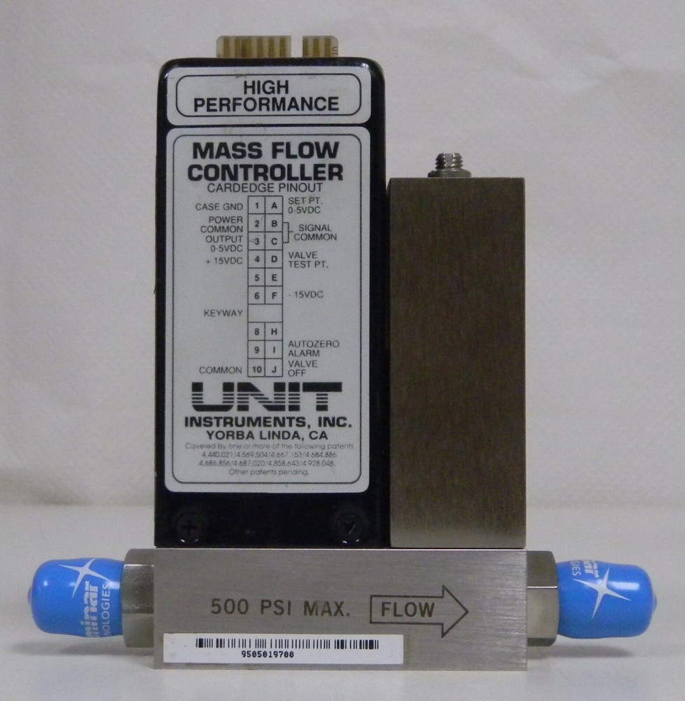 Unit UFC-1200A Mass Flow Controller, Gas- SF6, Range- 200 CC, Used