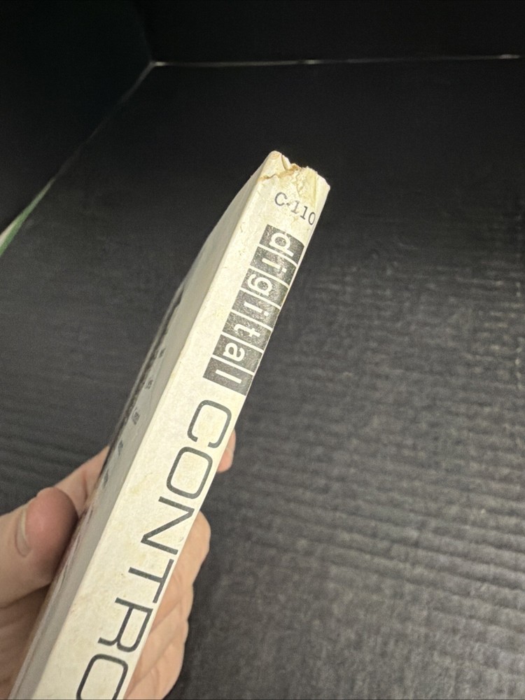 Rare Vintage Digital DEC Control Handbook 1968