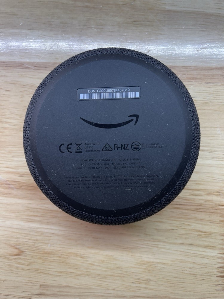 Reset Amazon Echo Dot 3rd Generation D9N29T Smart Speaker Black NO AC
