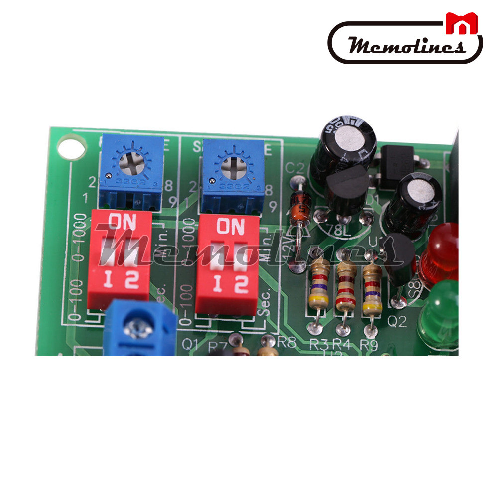 AC 110V 120V 220V 230V Cycle Delay Timing Timer Relay Switch Module Turn ON/OFF