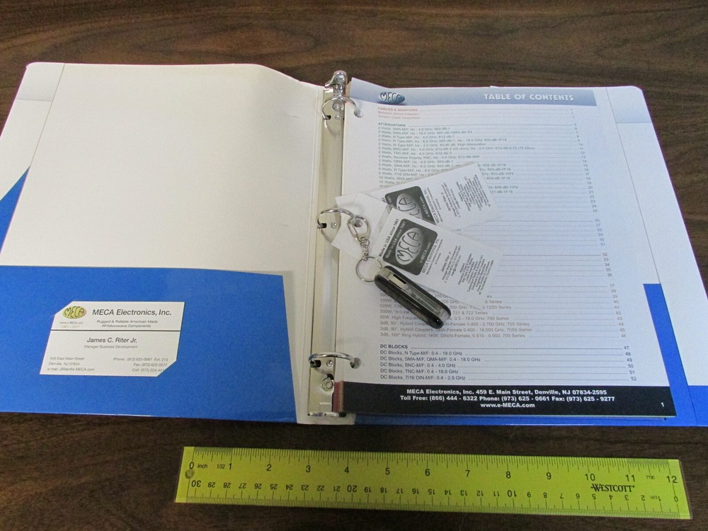 MECA Electronics Catalog Vol. 8 + Extras 103 pp