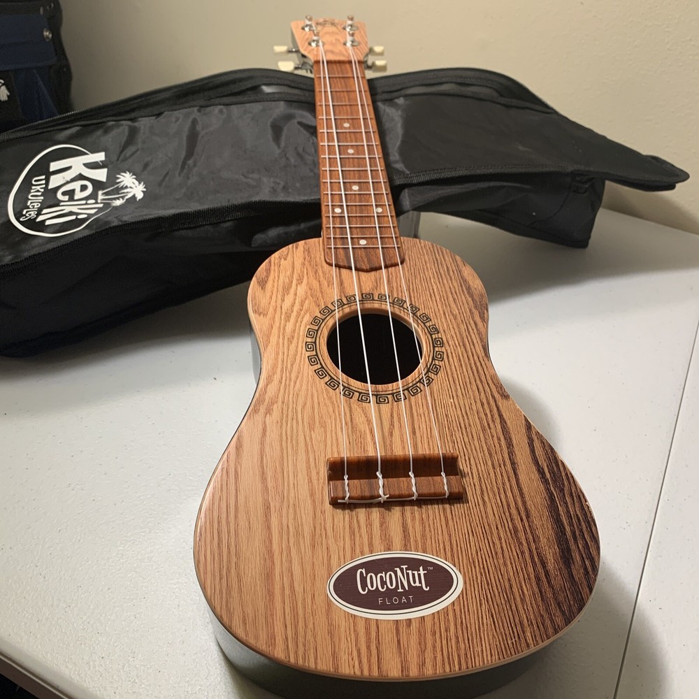 Keiki Ukulele Coconut Float 4 String Keiki Ukuleles With Soft Case