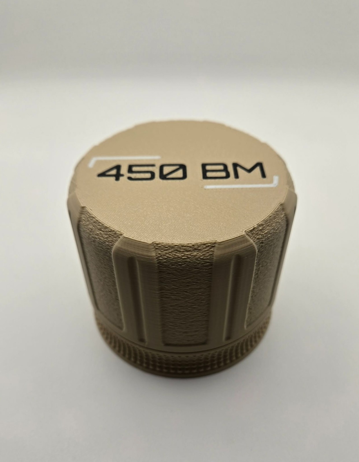450 Bushmaster Puck – Holds 15 450 Bushmaster Rounds, Compact Storage Holder
