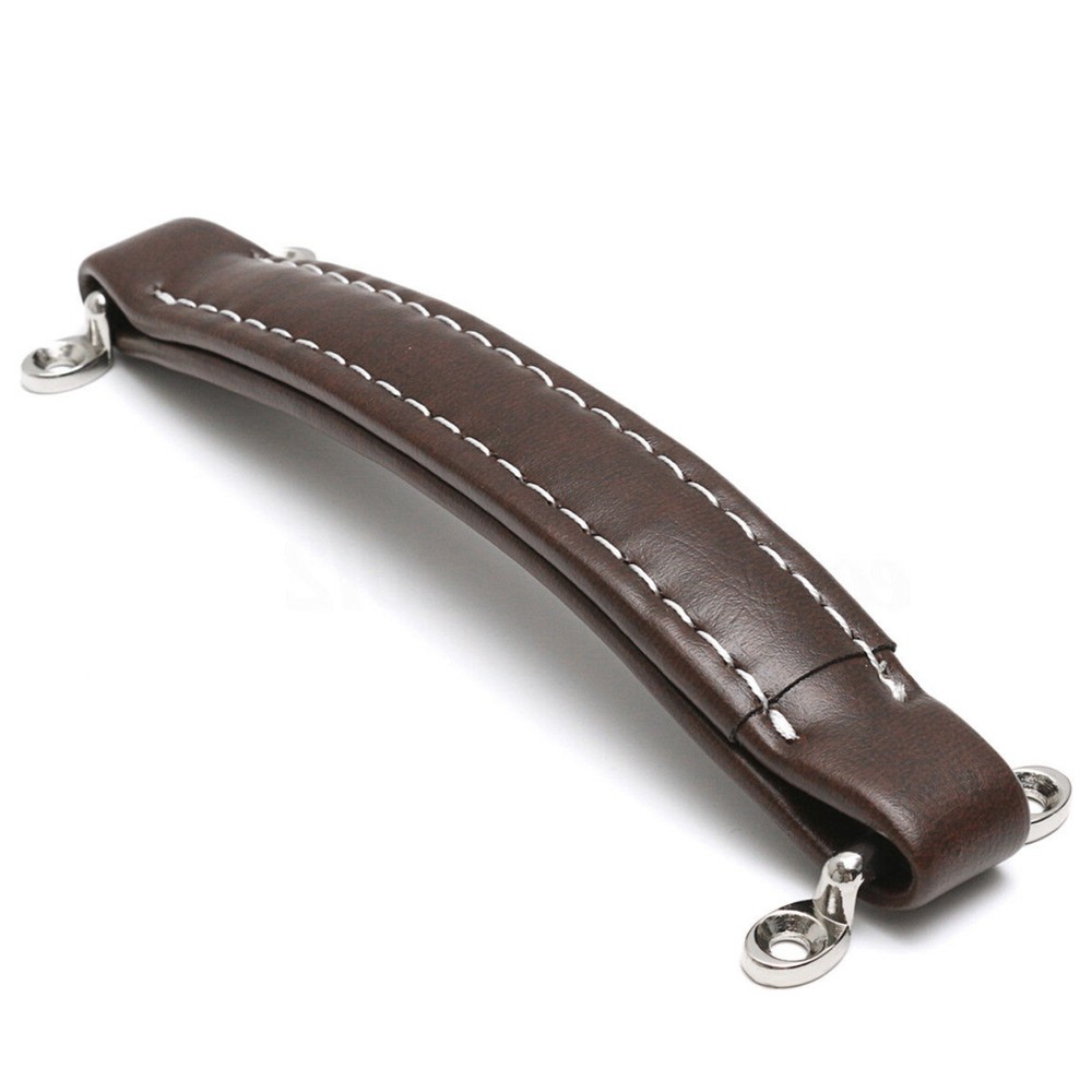 Vintage Leather Style Guitar Amplifier Handle Strap For Fender Amp Instruments E