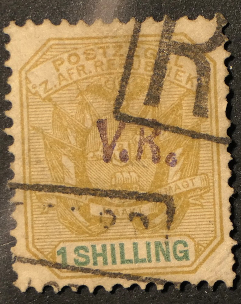 Transvaal Scott #230, Used, R cancel