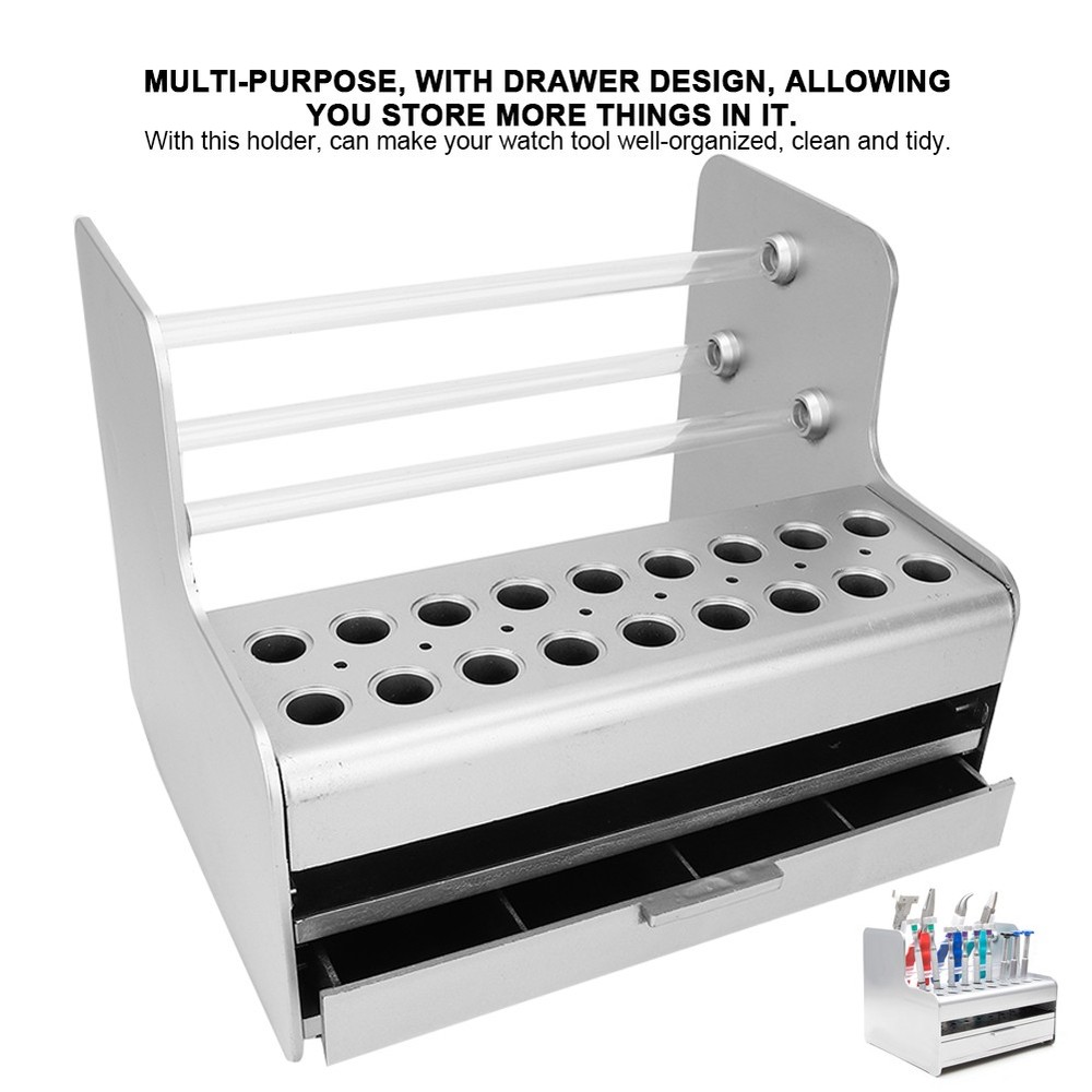 Multi Function Watch Repairing Tool Holder For Watchmakers And Workers New
