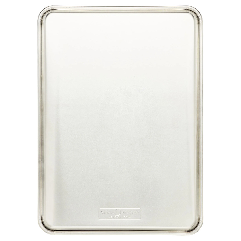Naturals 18" X 13" Aluminum Half Sheet, Rectangular Cookie & Baking Sheet Pan