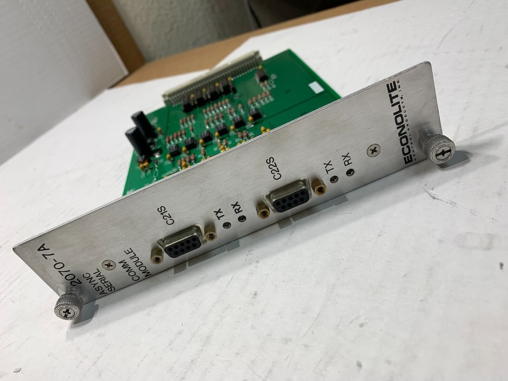 ECONOLITE  2070-7A ASYNC SERIAL COMM Module For ATC controller