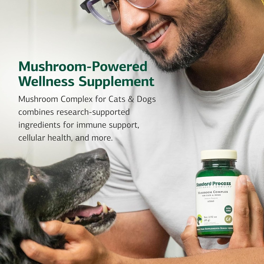 Standard Process Mushroom Complex for Dogs & Cats - Immune Support...