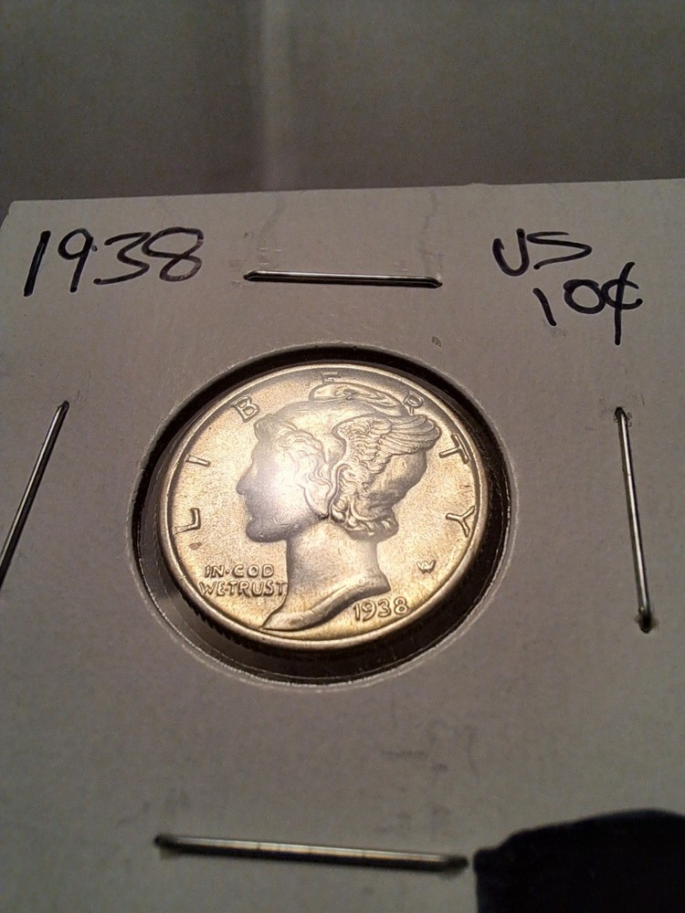 1938 Mercury Dime | Very Lightly Circulated
