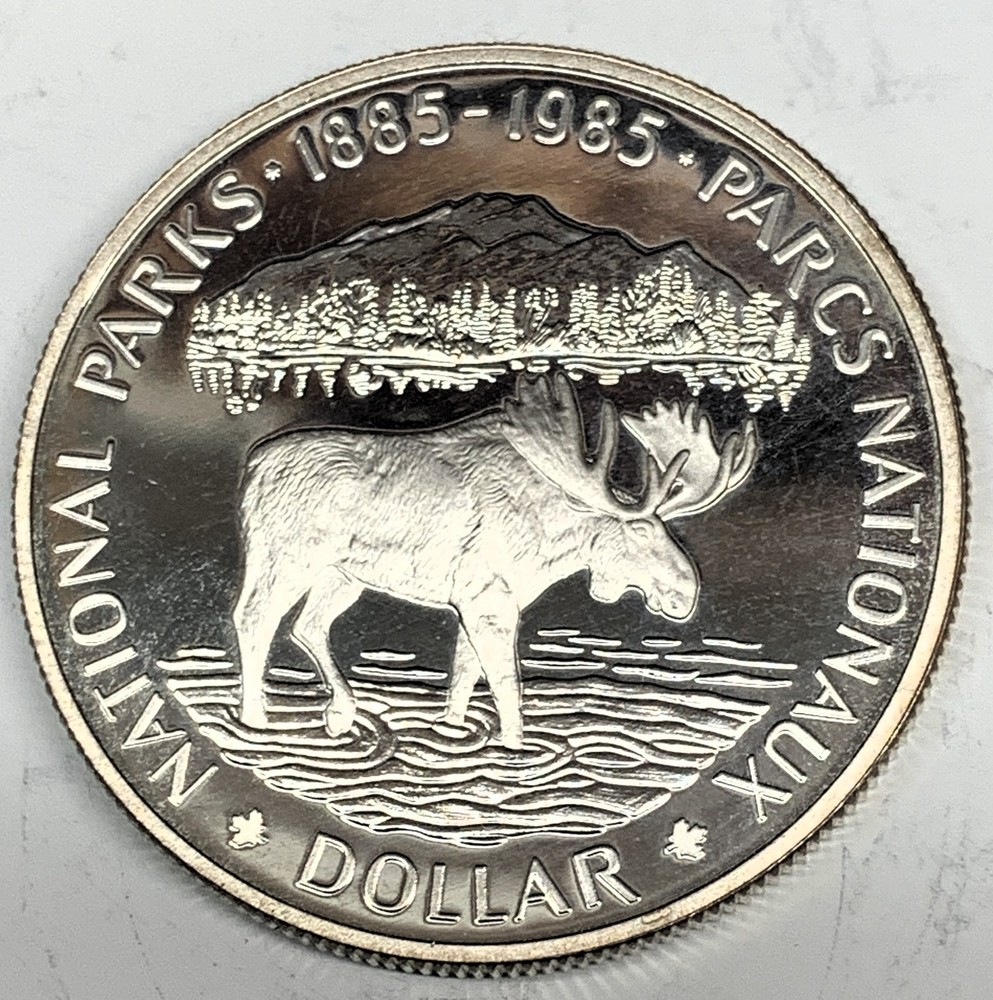# C7294   CANADA  COIN,   ONE DOLLAR    1985 UNC.