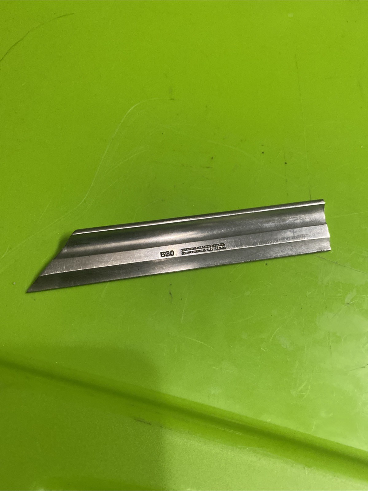 Brown & Sharpe 530 Toolmakers Knife Edge Straight, 6-inch (F17)