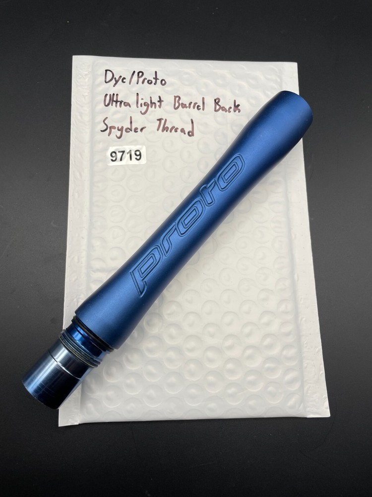 Dye/Proto Ultra Light Barrel Back Spyder Thread