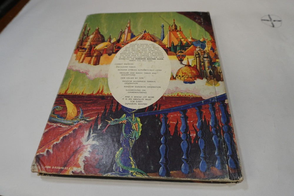 Dungeon Masters Guide Dungeons & Dragons Advanced D&D TSR 1979 Revised Edition