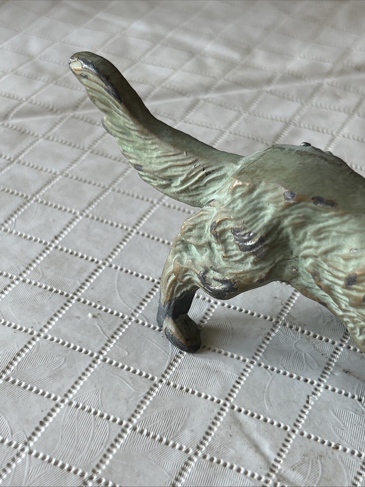 Vintage Cast Metal (solid) Spaniel/Retriever Figure 5.5”