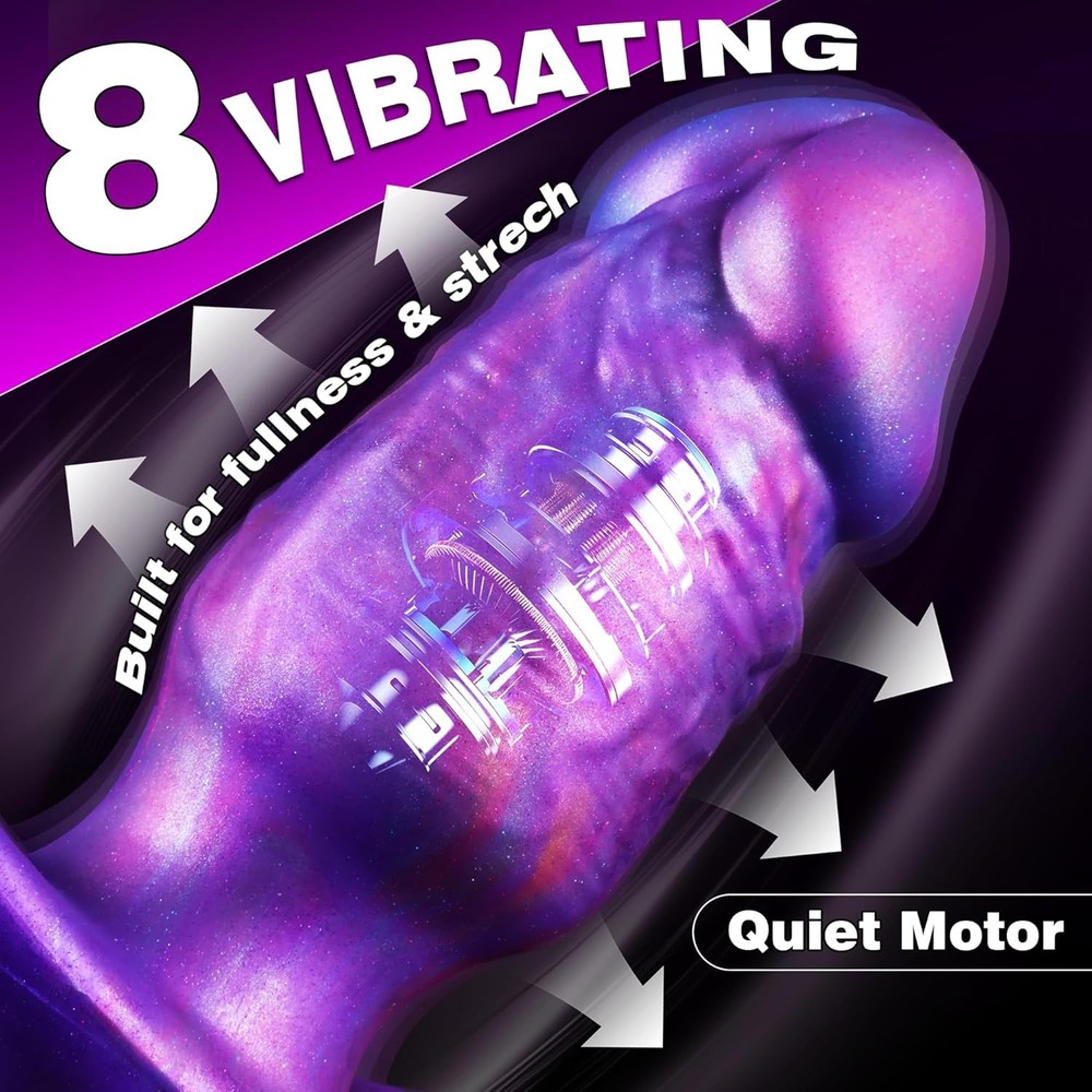 Vibrating Butt Plug Large ButtPlug - 6.7" Vibrating Anal Plug Prostate Massage A