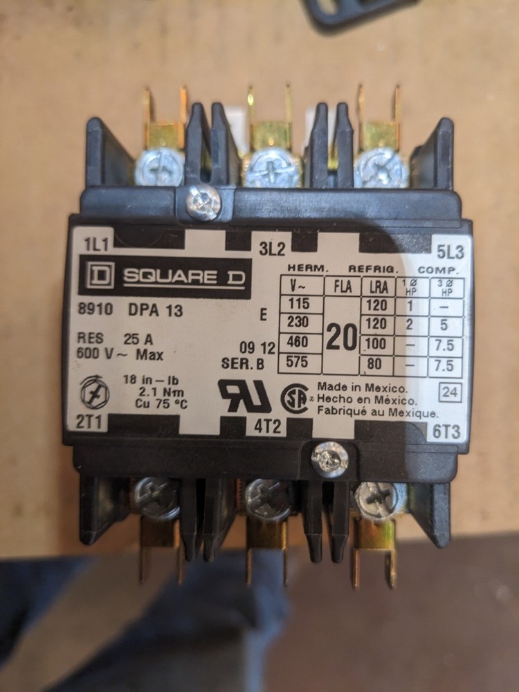 Crydom D53TP25D 3 Phase Solid State Relay Contactors Reactor