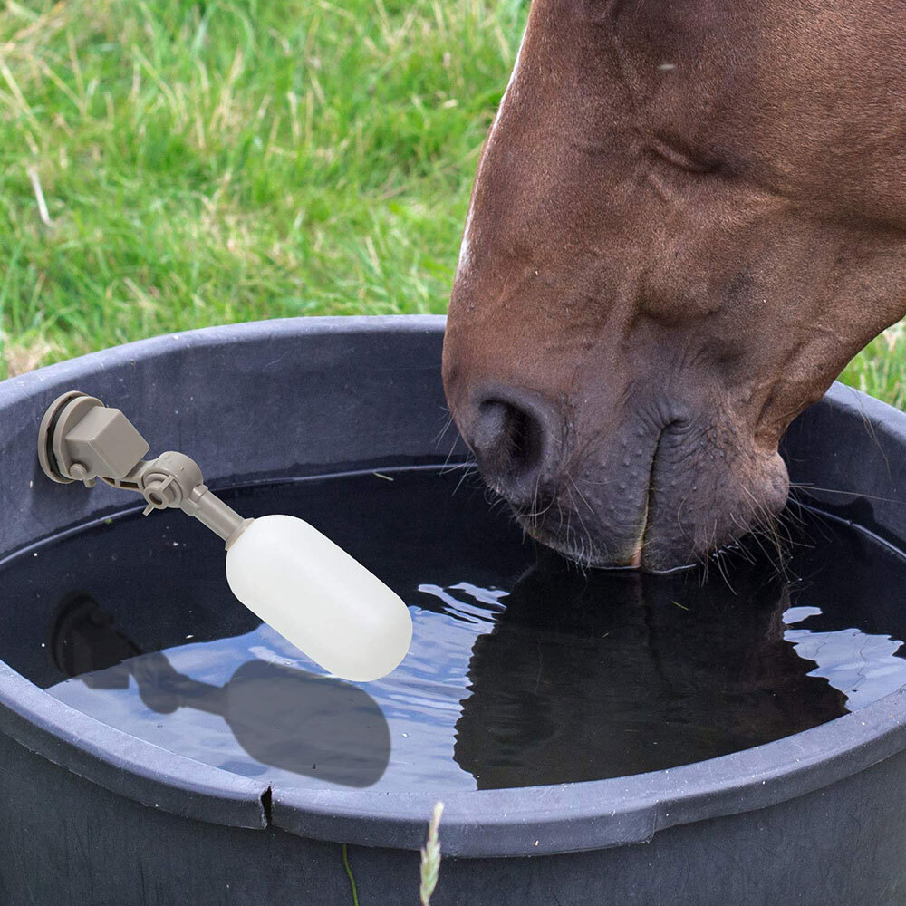 4 Pack Water Float Valve with Adjustable Arm Plastic Water Filter Float 1/2 Inch