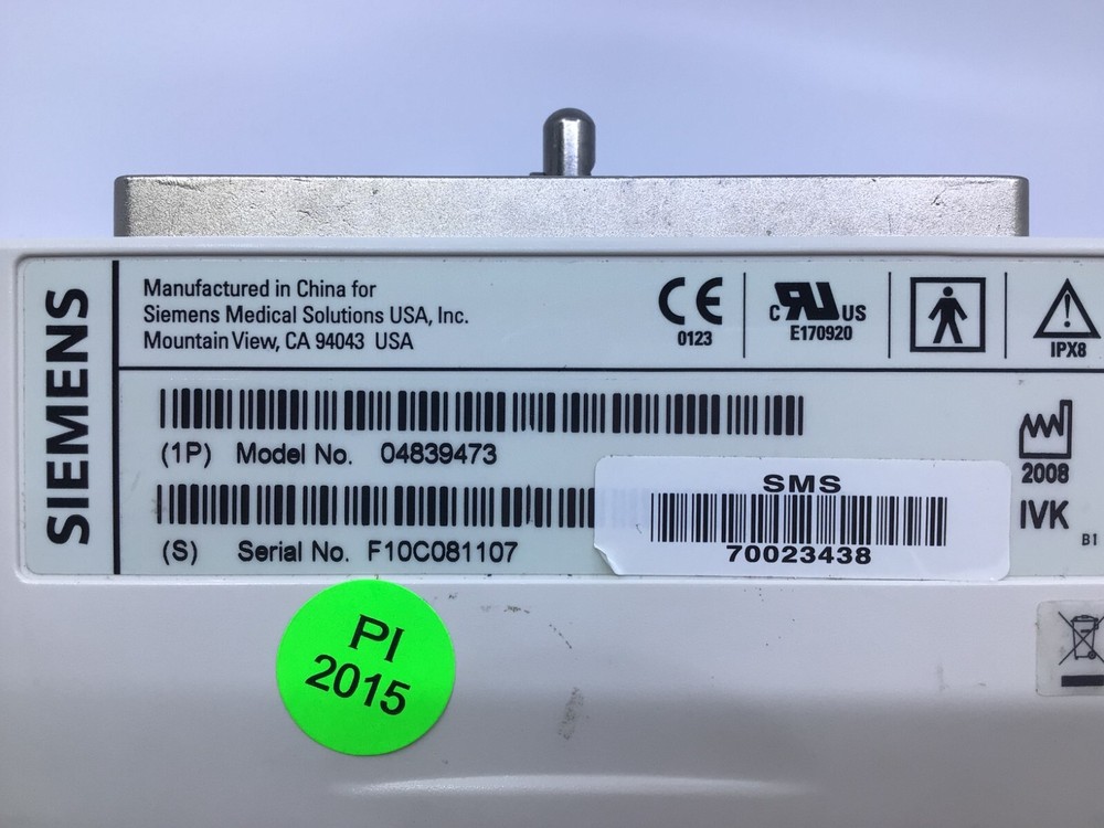 2008 Siemens VF10-5 for Antares Linear Array Ultrasound Probe