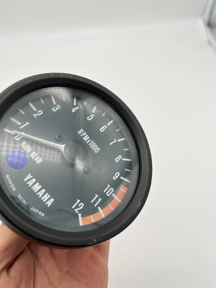 Yamaha XS 400 2A2 Tachometer Cockpit Instruments Speedometer #15934
