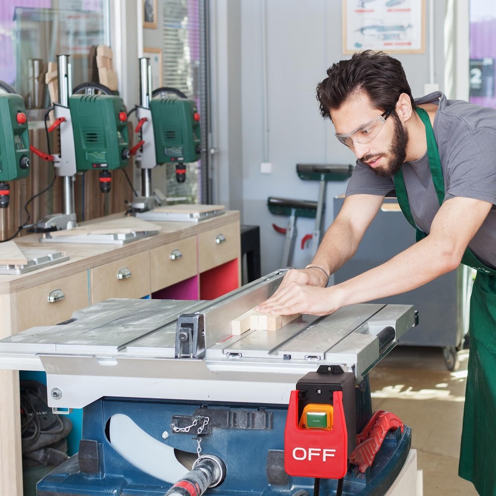 Table Saw Paddle Switch 110-120V 16A Single Phase On/Off Emergency Stop