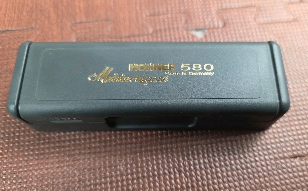 Mint in Box HOHNER MEISTERKLASSE 580 HARMONICA