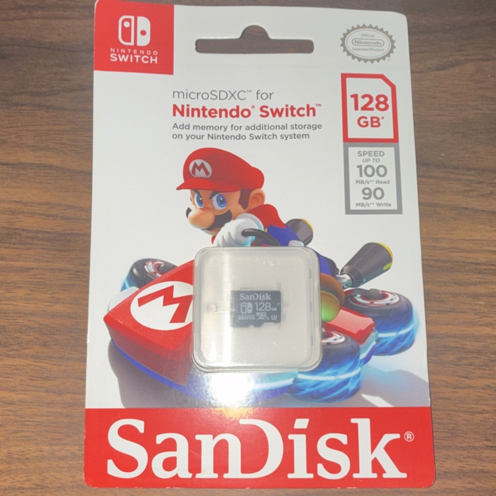 SanDisk 128GB micro SD XC Card MicroSDXC Flash Memory Nintendo Switch 128 GB