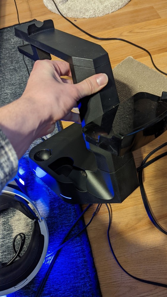 Sony PlayStation VR Headset with Camera, Controllers, and Stand (Tested Working)