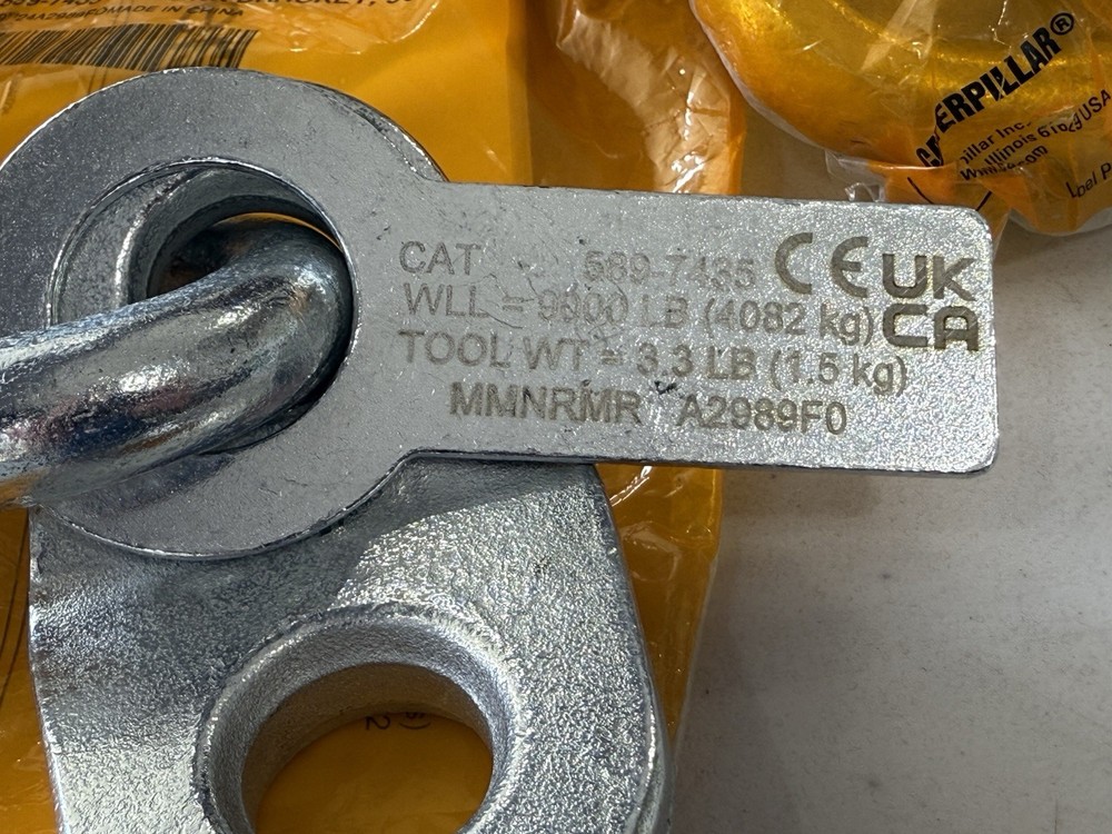 Caterpillar Lifting Link Brackets 589-7435. 2 Per Purchase.