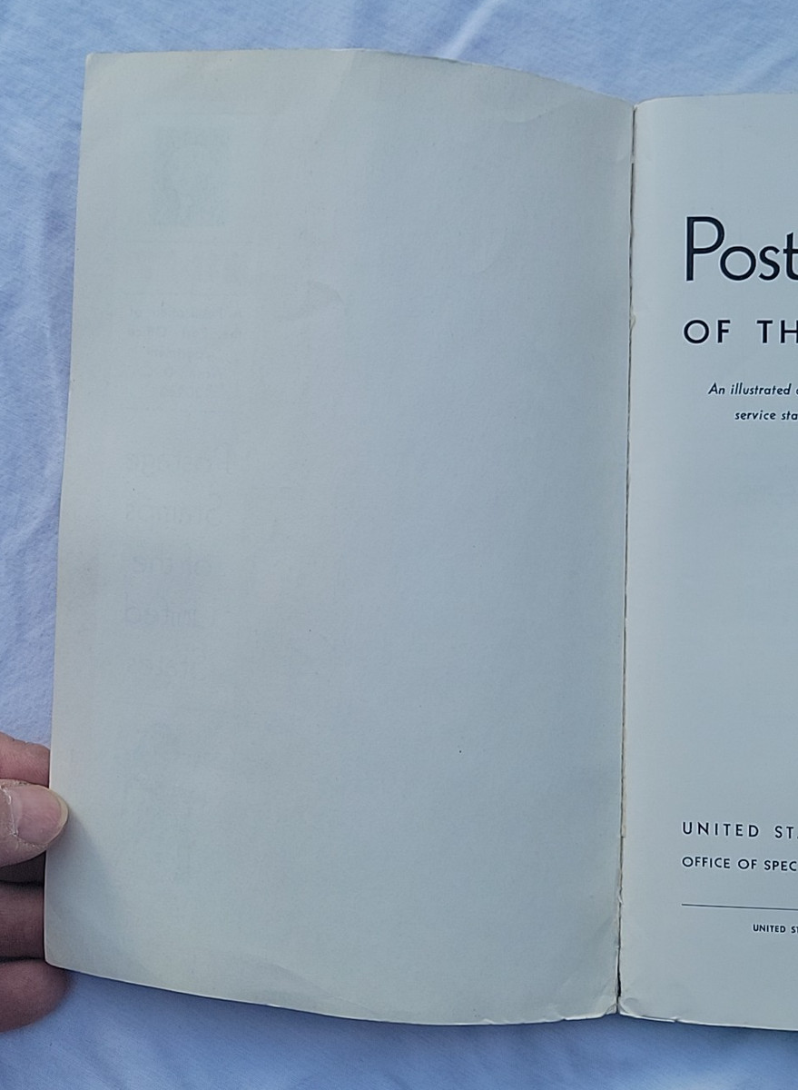 Postage Stamps of the United States 1847-1963 Post Office Dept Postmaster *READ*
