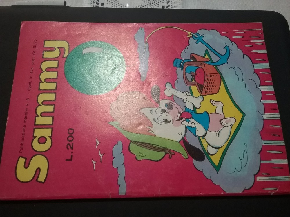 Sammy Comic No.8 Ed. BIANCONI 1975 Great Not Returned