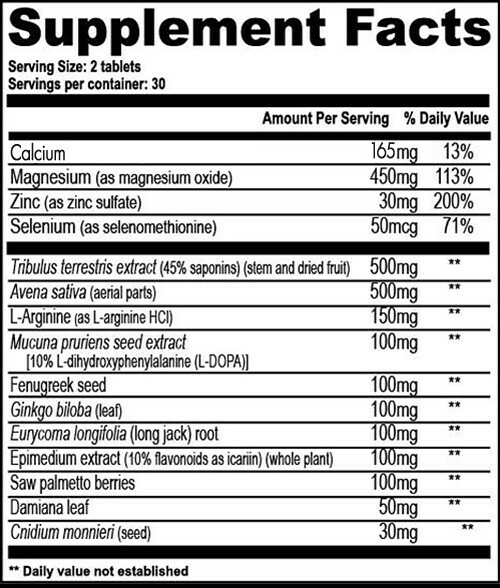 GAT Testrol Original Testosterone Booster 60 Tablets