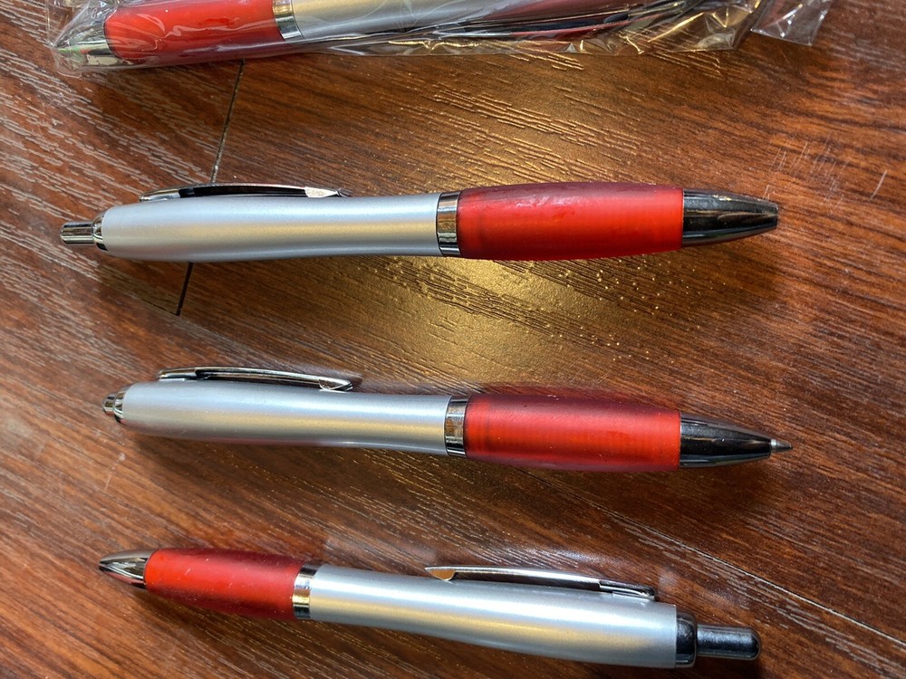 Pentel Retractable Pen, Black Ink/Barrel, Dozen