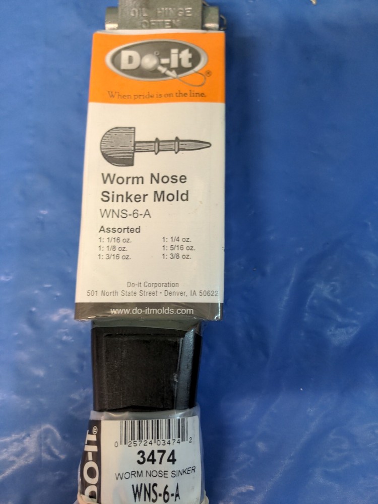 3474- Worm Rig Mold- WNS-6-A