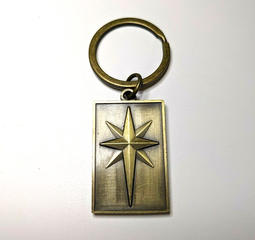 BattleTech Daggerstar Exclusive Reward, Metal, Rectangular, Gold Tone, Keychain