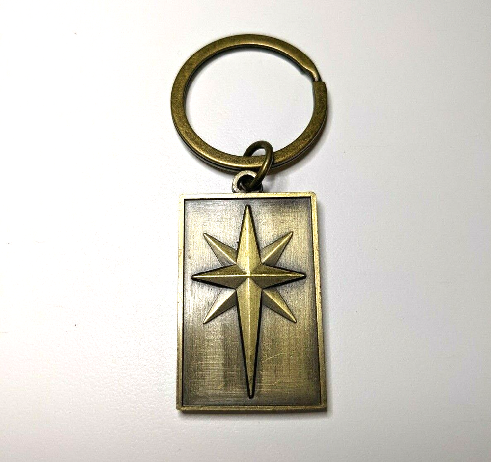 BattleTech Daggerstar Exclusive Reward, Metal, Rectangular, Gold Tone, Keychain