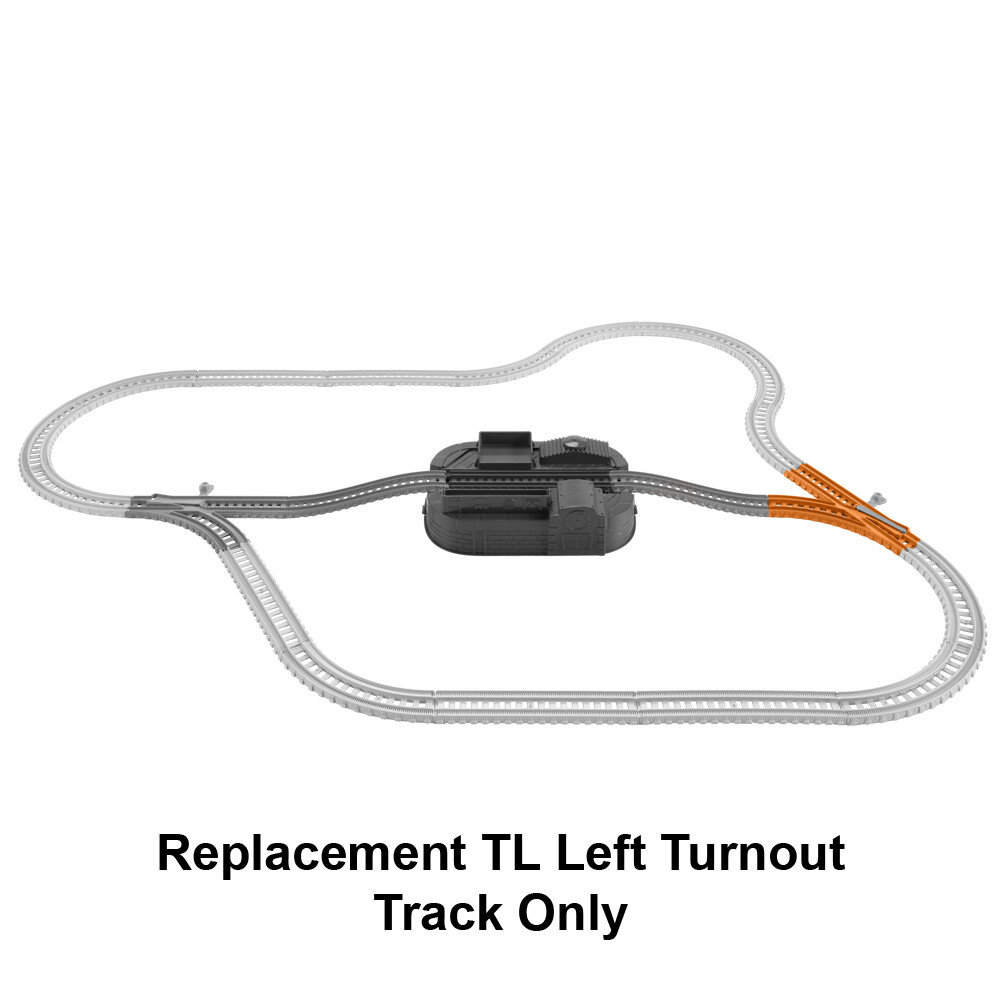 Replacement TL Left Turnout Track for Thomas and Friends Trackmaster Builder