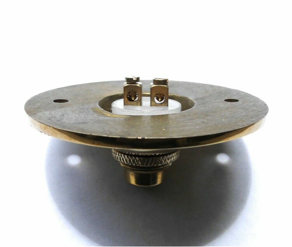 Press Letters Solid Brass Old Antique Style Round Retro Door Bell Push Button