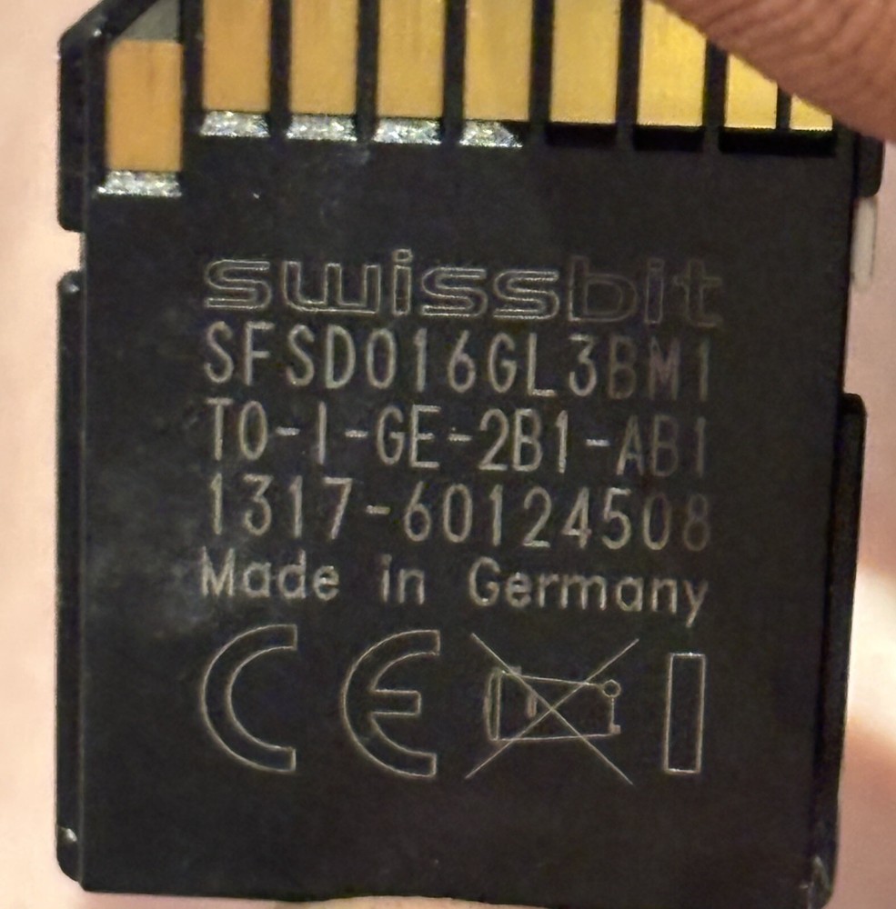 Genuine SUZUKI Robert Bosch HERE NAVIGATION SYSTEM MAP DATA SD CARD 39921-54PA0