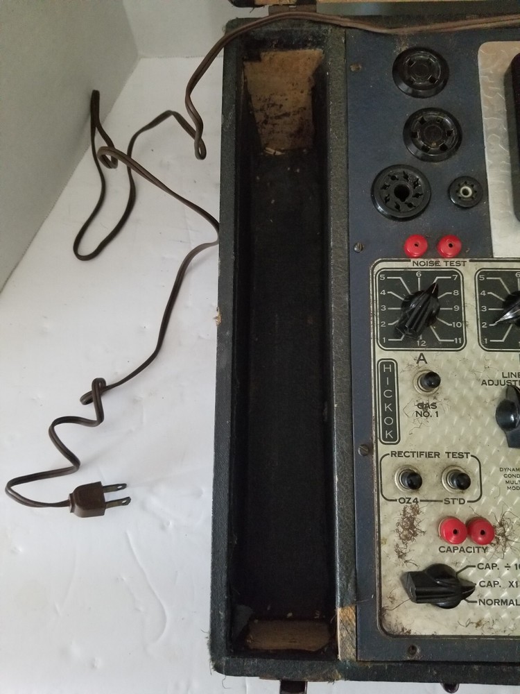 Hickok Model 510X Dynamic Mutual Conductance Multi Tube Tester Untested