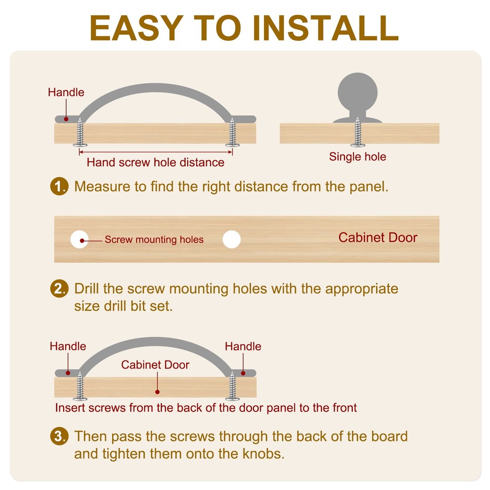 4 Pcs Retro Ceramic Cabinet Knobs 1-1/4" Vintage Dresser Drawer Knobs, Green