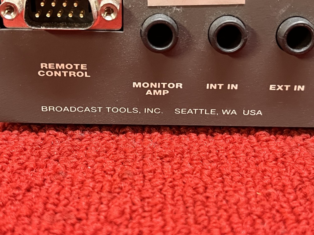 Used Gray Broadcast Tools Console Controller II Tested Works Good Condition
