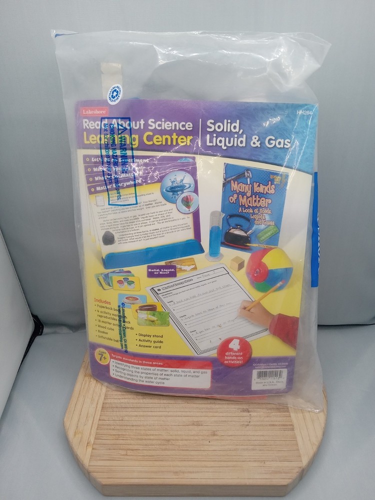 Lakeshore Read About Science Learning Center Solid Liquid &Gas