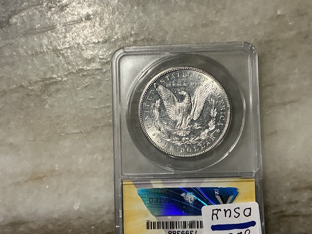 1884-S Silver Morgan Dollar AU55