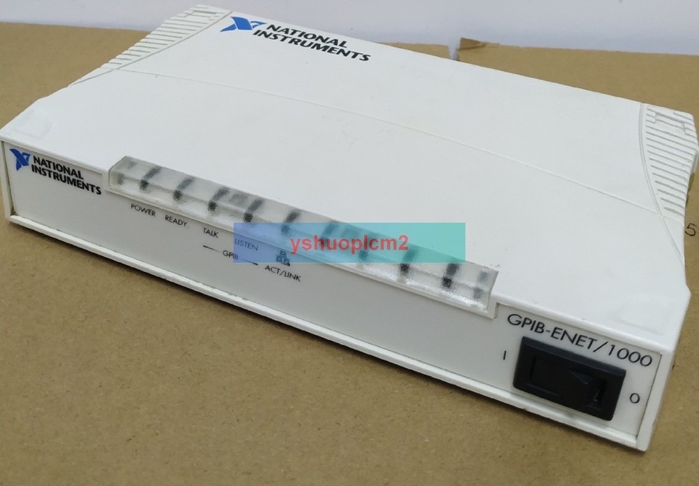 National Instruments GPIB-ENET/1000 Ethernet GPIB Controller W/ Power Supply