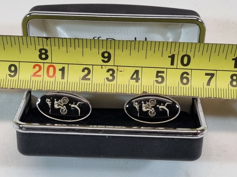 Chuff-Daddy Boxed Triathlon Cufflinks